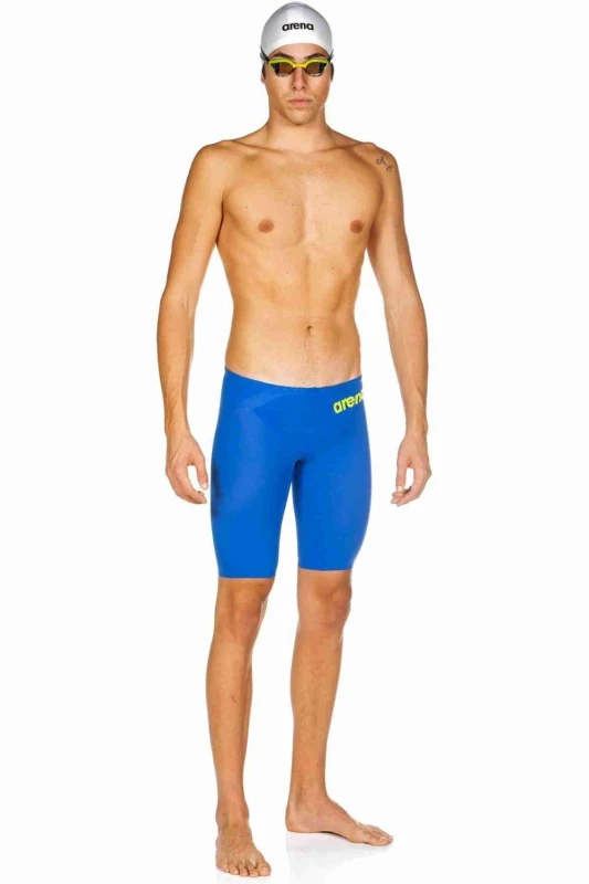 Image of Arena Powerskin Carbon Air 2 Jammer - Blue / Grey Blue