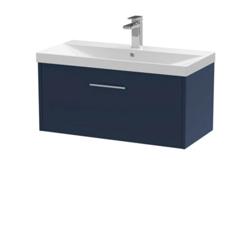 Image of Hudson Reed 800 Wh Single Drawer Vanity & Basin 3