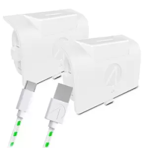 Image of TWIN PLAY CHG BATT PK XBOX WHI