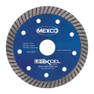 image of 115mm Uhxcel Porcelain Diamond Blade