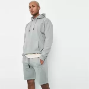Image of Mennace Badge Hoodie - Green