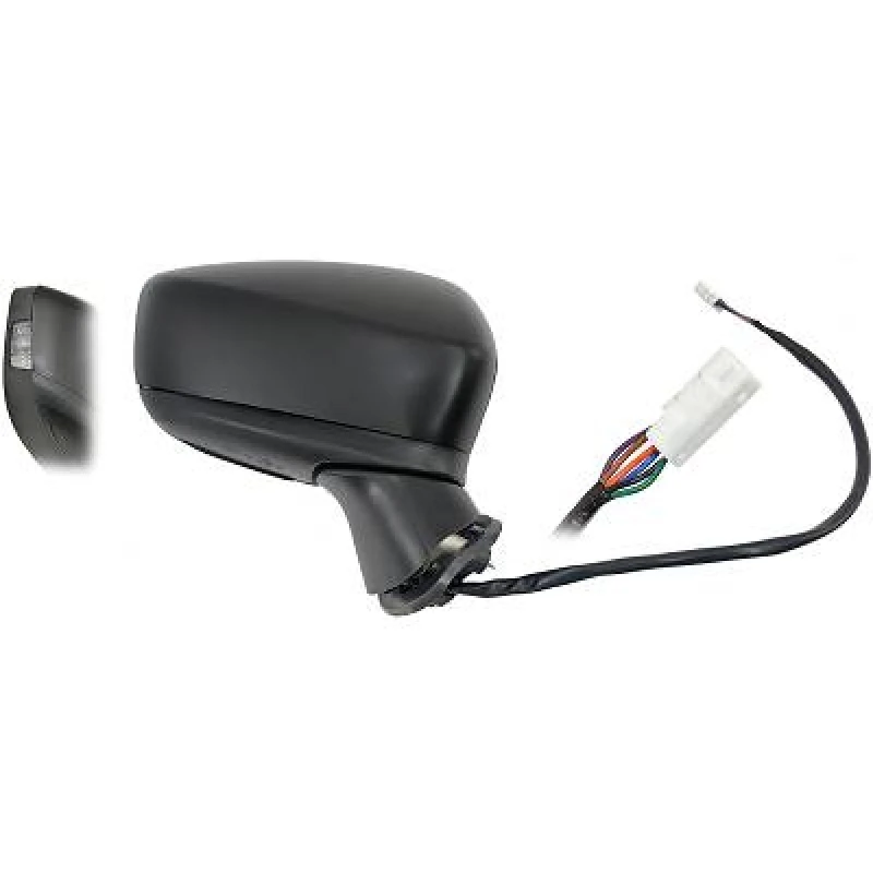 Image of DIEDERICHS 5620225 Wing mirror Left, Complete Mirror, primed Outside Mirror (50)