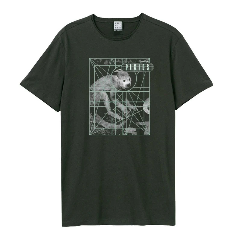 Image of Amplified Amplified Men Dolittle Pixies T-Shirt in Charcoal Size: Small Charcoal S Male 5063470410149