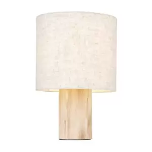 Image of Gallery Interiors Derby Table Lamp in Natural