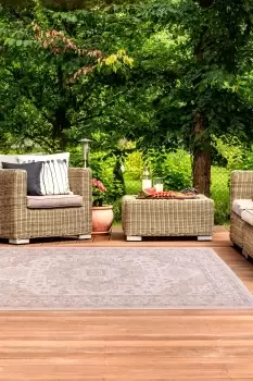 Image of Persian Outdoor Rug - Size: 150x230cm - Natural - Print