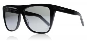 Yves Saint Laurent SL1 Sunglasses Black Grey 001 59mm