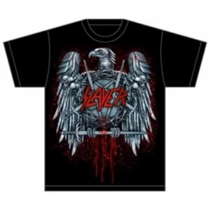 Image of Slayer Ammunition Eagle Mens Black TShirt: Large