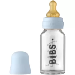 image of BIBS Baby Glass Bottle 110 ml baby bottle Baby Blue 110 ml