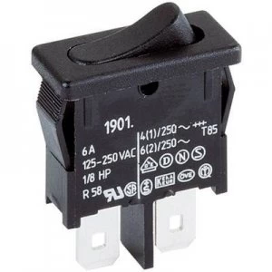 Marquardt Toggle switch 1911.1102 250 V AC 6 A 1 x OffOn latch