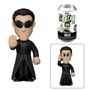 image of The Matrix Neo Vinyl Soda Figure in Collector Can