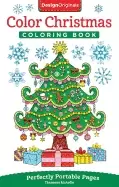 Image of color christmas coloring book perfectly portable pages holiday art designs
