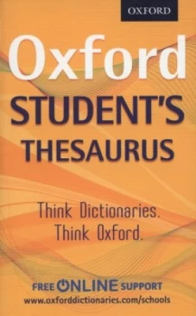 Image of Oxford Students Thesaurus by Oxford Dictionaries Paperback