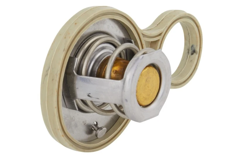 Image of HELLA 8MT 354 775-761 Engine thermostat Opening Temperature: 91°C, with gasket/seal Thermostat,coolant (316)