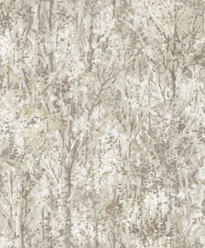 Image of Holden Decor Verdant Neutral Cotemporary Tree Wallpaper