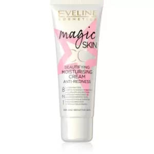 image of Eveline Cosmetics Magic Skin Redness Correction CC Cream with Moisturizing Effect 8 in 1 50ml