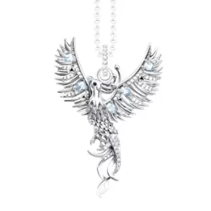 THOMAS SABO Silver Zirconia & Freshwater Pearl Phoenix Necklace