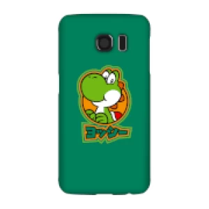 image of Nintendo Super Mario Yoshi Kanji Phone Case - Samsung S6 - Snap Case - Gloss