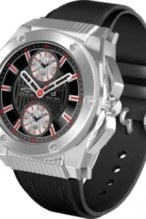 Image of Rotary EGS00011-TZ3-04-X Mens Evolution Black Strap Wristwatch