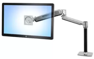 Image of Ergotron LX Series LX HD Sit-Stand 116.8cm (46") Aluminium