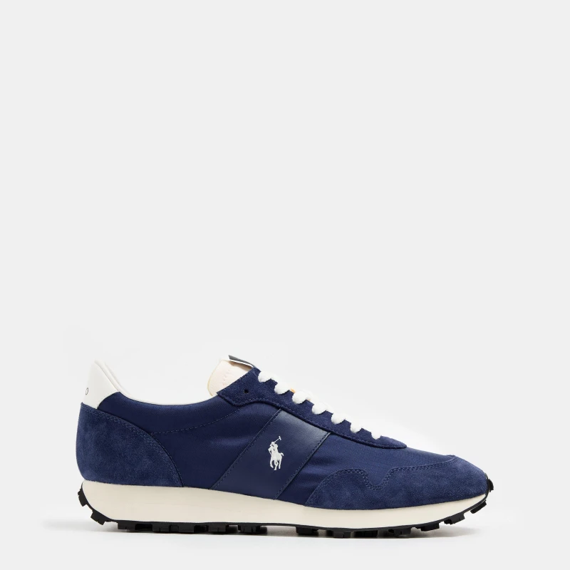 Image of Polo Ralph Lauren Mens Trail Performance Cushioned Runners Navy/Deckwhite male 6 (40)