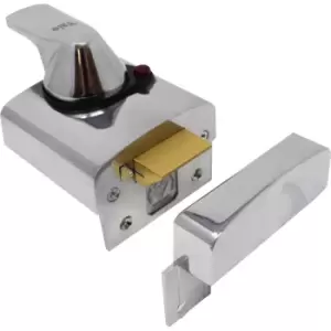 Image of Yale BS Max Security Nightlatch Narrow in Chrome Brass