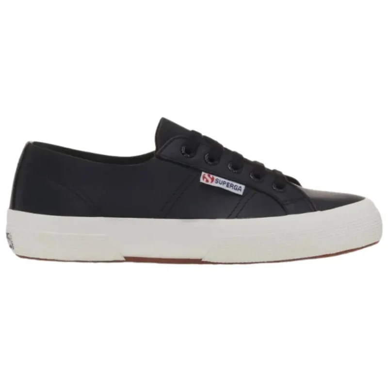 Image of Superga Womens Trainers Superga Lt Eggshell Favorio Noir Female 39