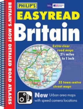 Image of Philips Easyread Atlas Britain Book