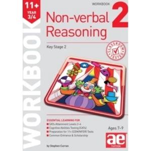 image of 11+ Non-Verbal Reasoning Year 3/4 Workbook 2 : Including Multiple Choice Test Technique