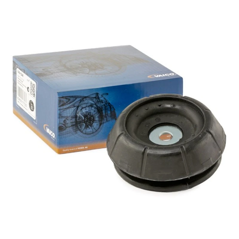 Image of VAICO V40-1248 Top strut mount Original VAICO Quality, Front Axle, without rolling bearing Suspension Strut Support Bearing (1180)
