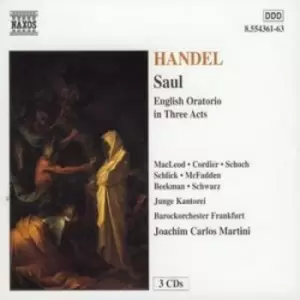 image of George Frideric Handel - Saul CD Album - Used