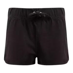 image of Skinni Minni Childrens/Kids Retro Shorts (7-8 Years) (Black)