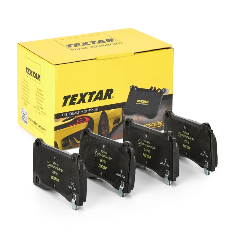 Image of Brake pad set TEXTAR 2627501