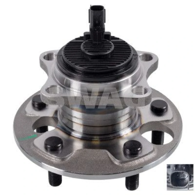 Image of Wheel bearing kit SWAG 81 93 1687