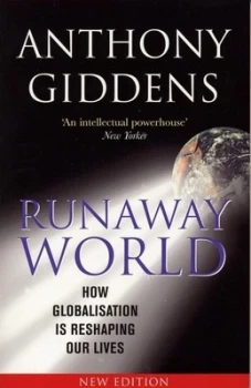 Image of Runaway World by Anthony Giddens Paperback