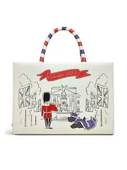 image of Radley The Coronation - Palace Picture Bag - Chalk