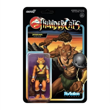 image of Super7 Thundercats ReAction Figure - Jackalman