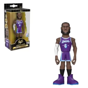 image of NBA Los Angeles Lakers LeBron James Vinyl Gold