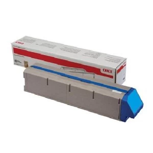 Image of OKI 45536507 Cyan Laser Toner Ink Cartridge