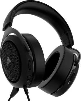Image of Corsair HS60 HAPTIC Stereo Gaming Headset with Haptic Bass in Carbon