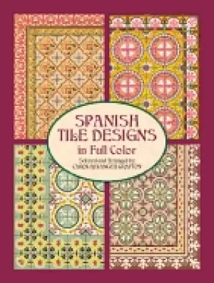 Image of spanish tile designs in full color