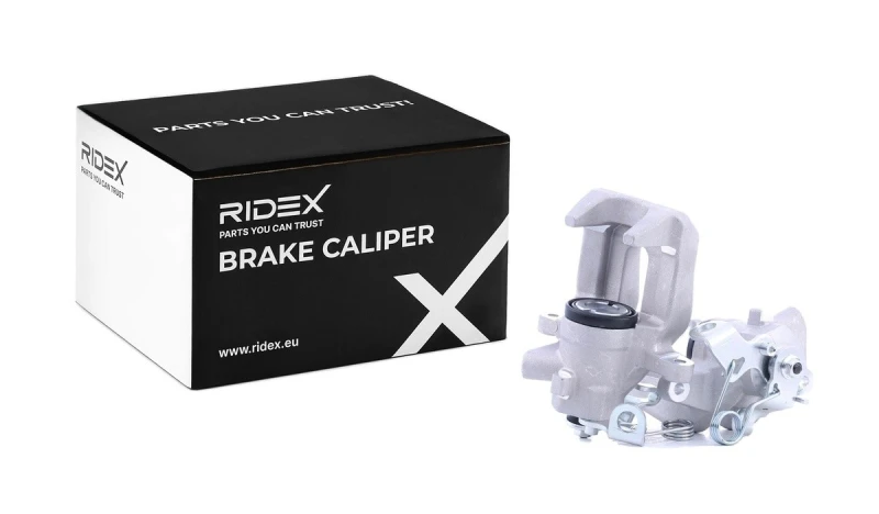 Image of RIDEX 78B1714 Brake caliper Rear Axle, without holder Aluminium Brake Caliper (78)