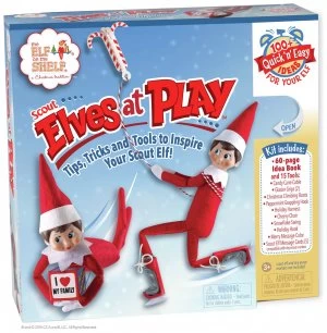 image of Elf on the Shelf Scout Elves at Play.