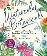 Image of watercolor botanicals learn to Paint your favorite plants and florals