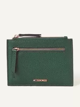 image of Accessorize Large Functional Cardholder, Green, Women