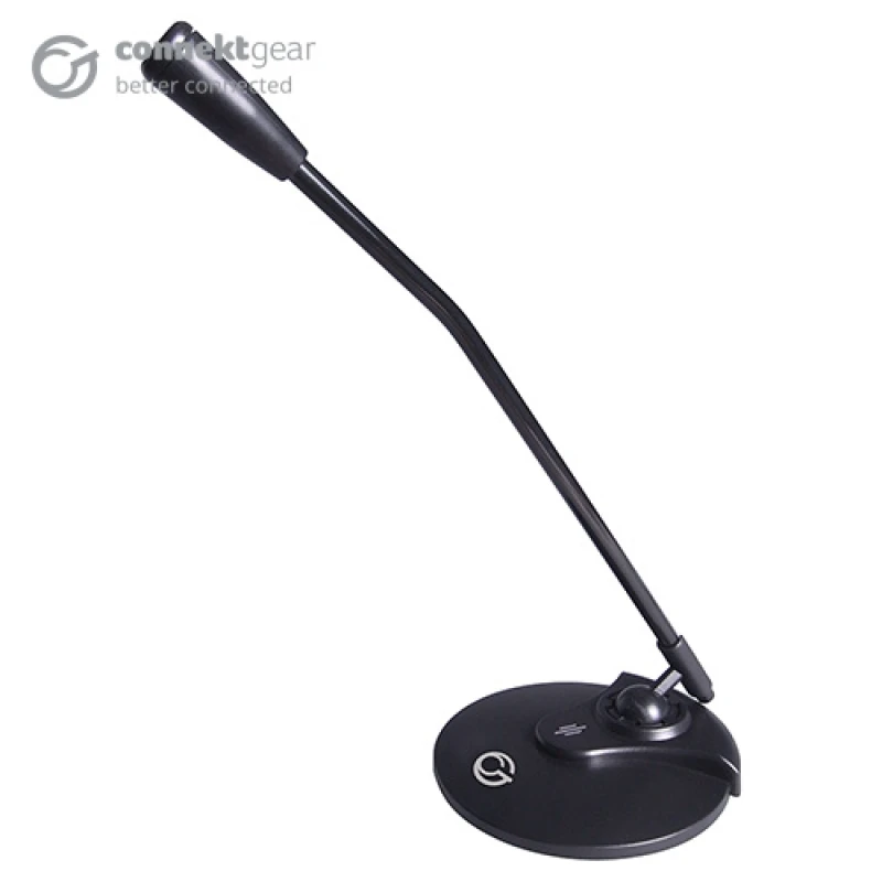 Image of CONNEkT Gear connektgear MC505 Desktop PC Microphone - Black 24-1505
