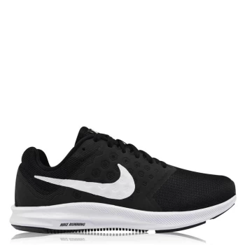 Image of Nike Downshifter 7 Ladies Trainers - Black/White