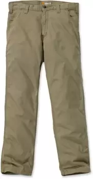 Image of Carhartt Rugged Flex Rigby Dungaree Pants, green, Size 36, green, Size 36