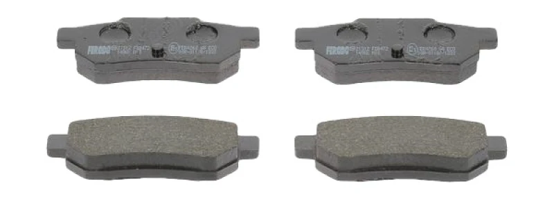 Image of FERODO FDB585 Brake pad set with acoustic wear warning, without accessories Brake Pad Set,disc brake (402)