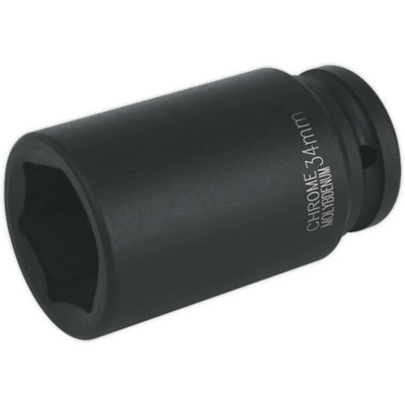 Image of Loops 34mm Forged Deep Impact Socket - 3/4" Sq Drive - Chromoly Wrench Socket Multi