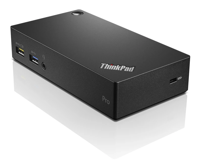 Image of Lenovo Think Pad USB 3.0 Pro Wired USB 3.2 Gen 1 (3.1 Gen 1) Type-A Bl
